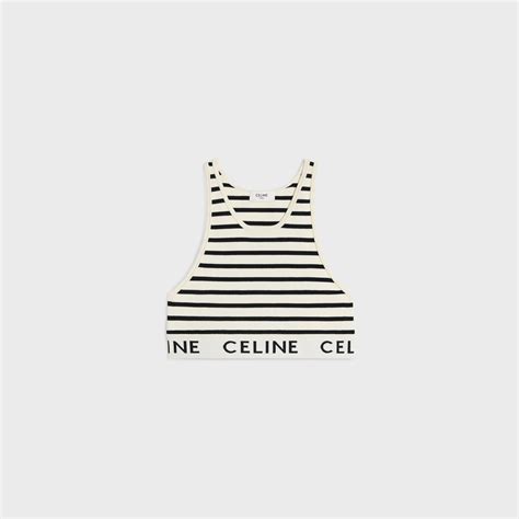 celine mesh sports bra|CELINE MESH SPORTS BRA .